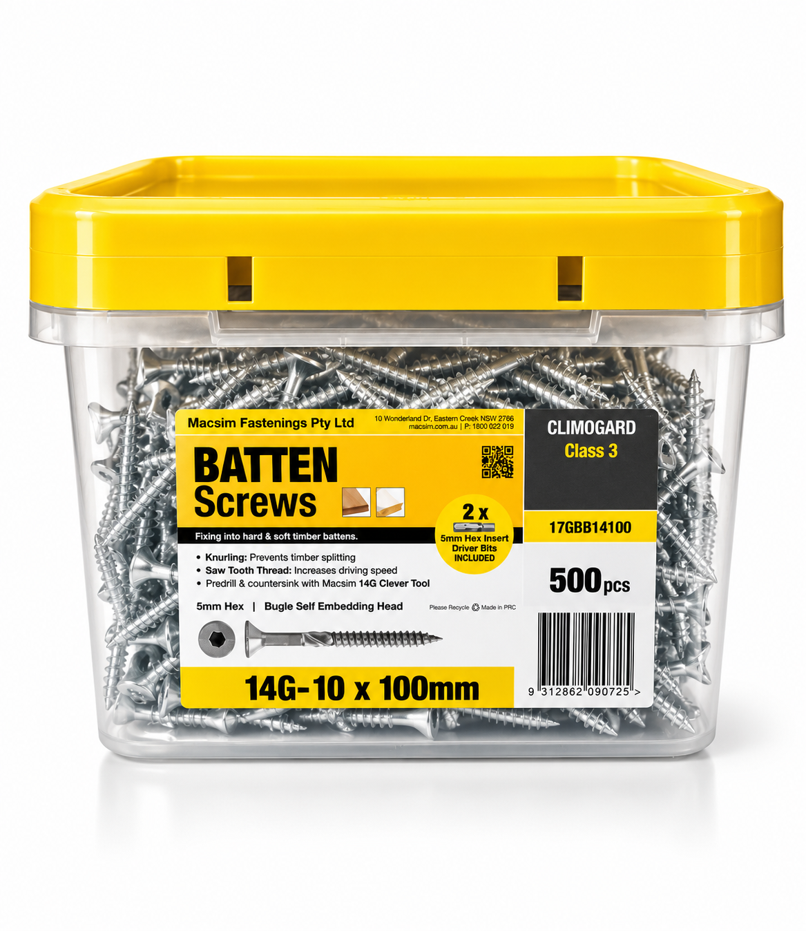 Bugle Batten Timber Screws