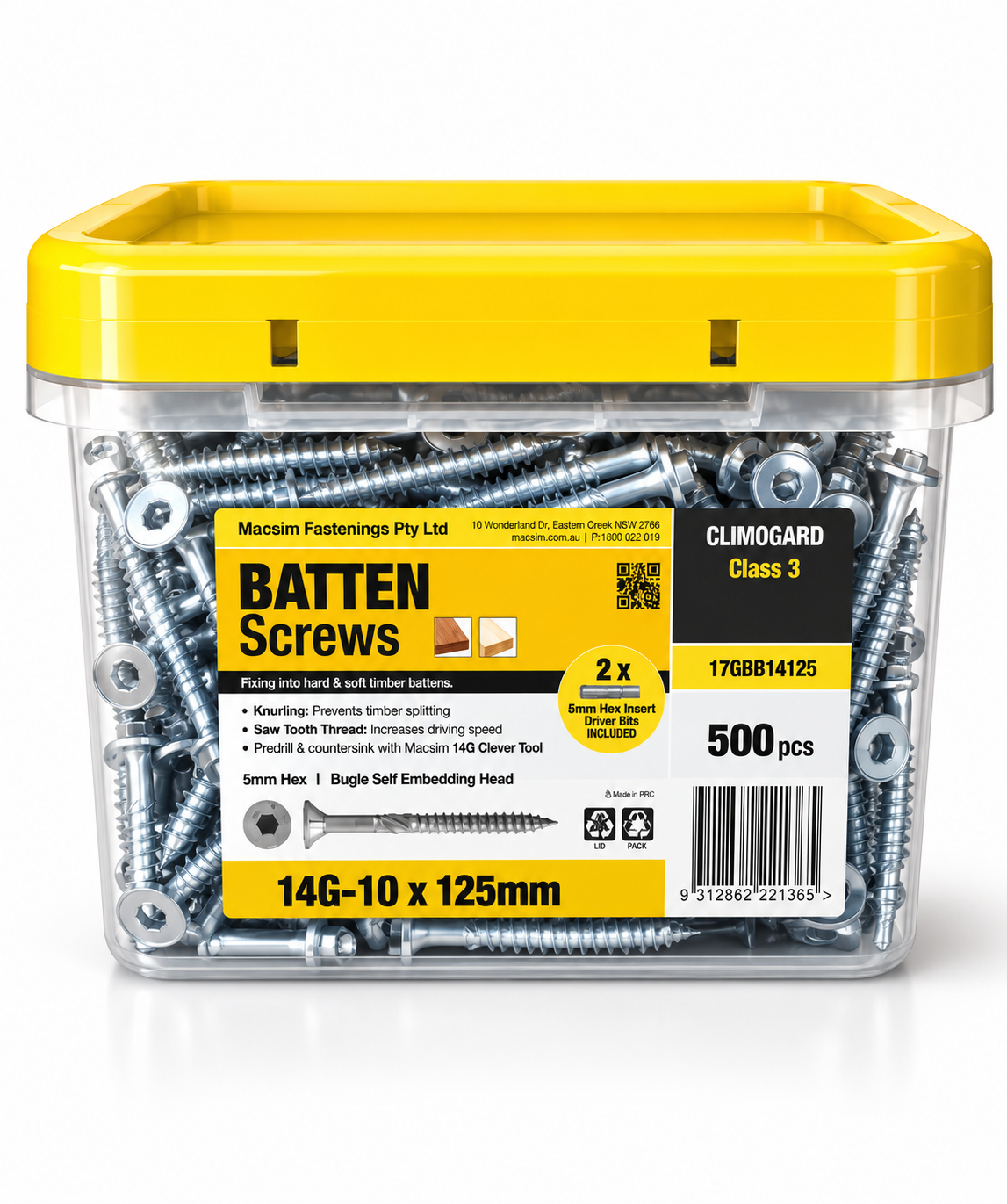 Bugle Batten Timber Screws view 3