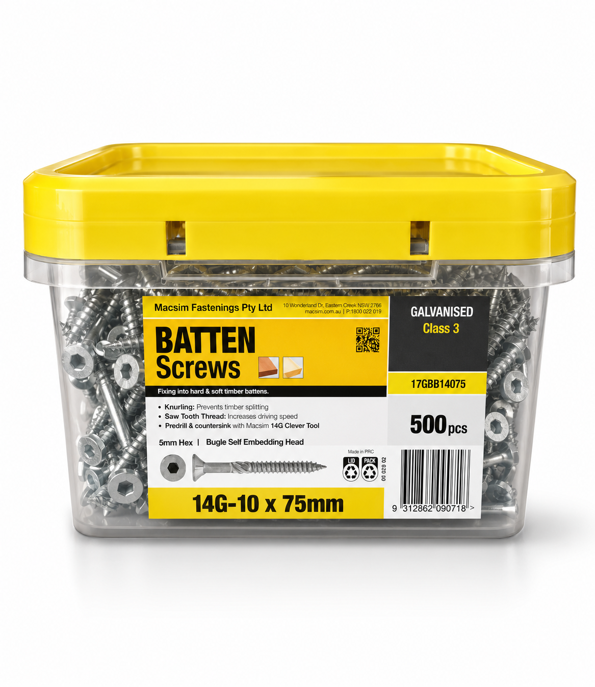 Bugle Batten Timber Screws view 2