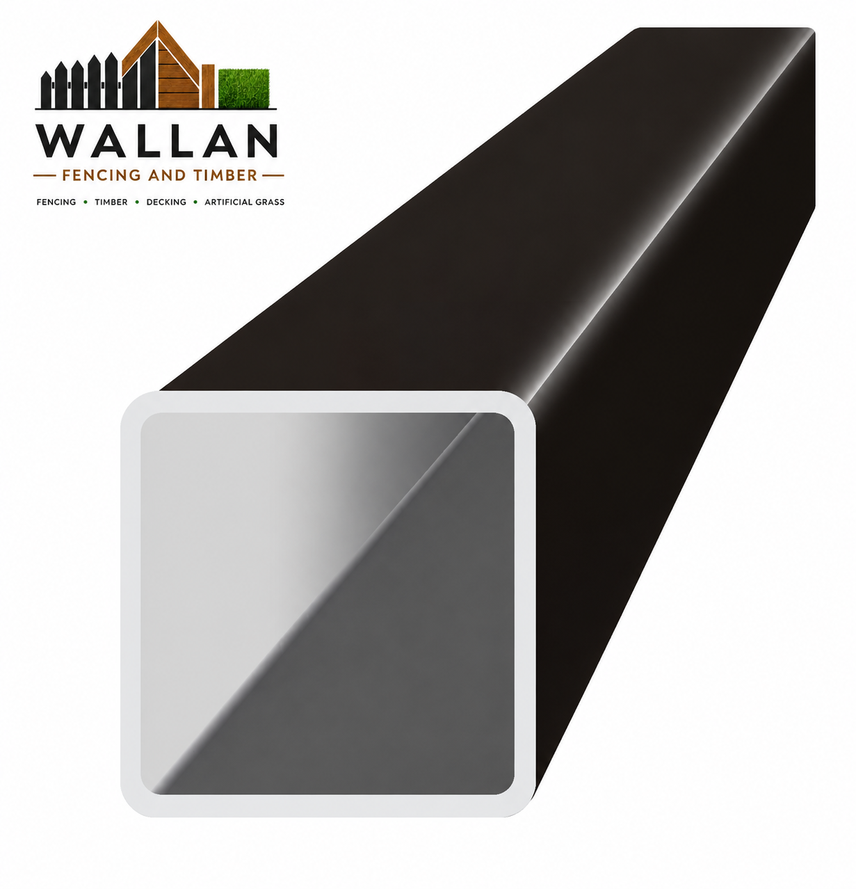 Square Steel Post 100×100mm