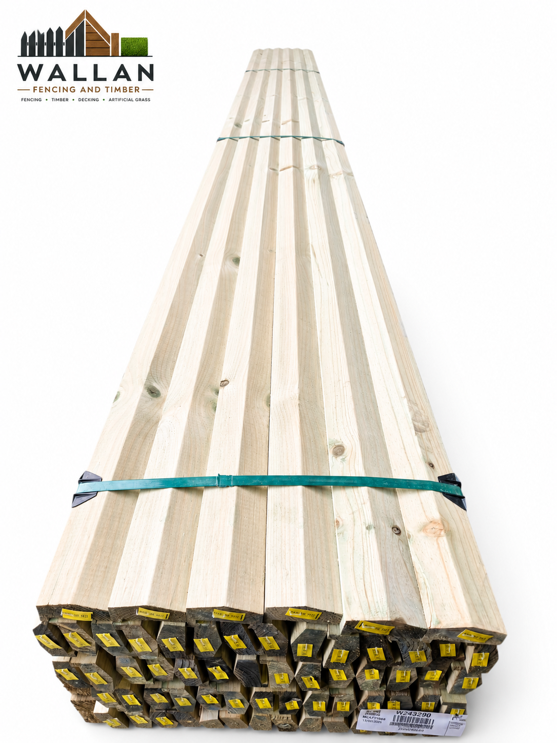 Timber Fence Capping 75×25mm
