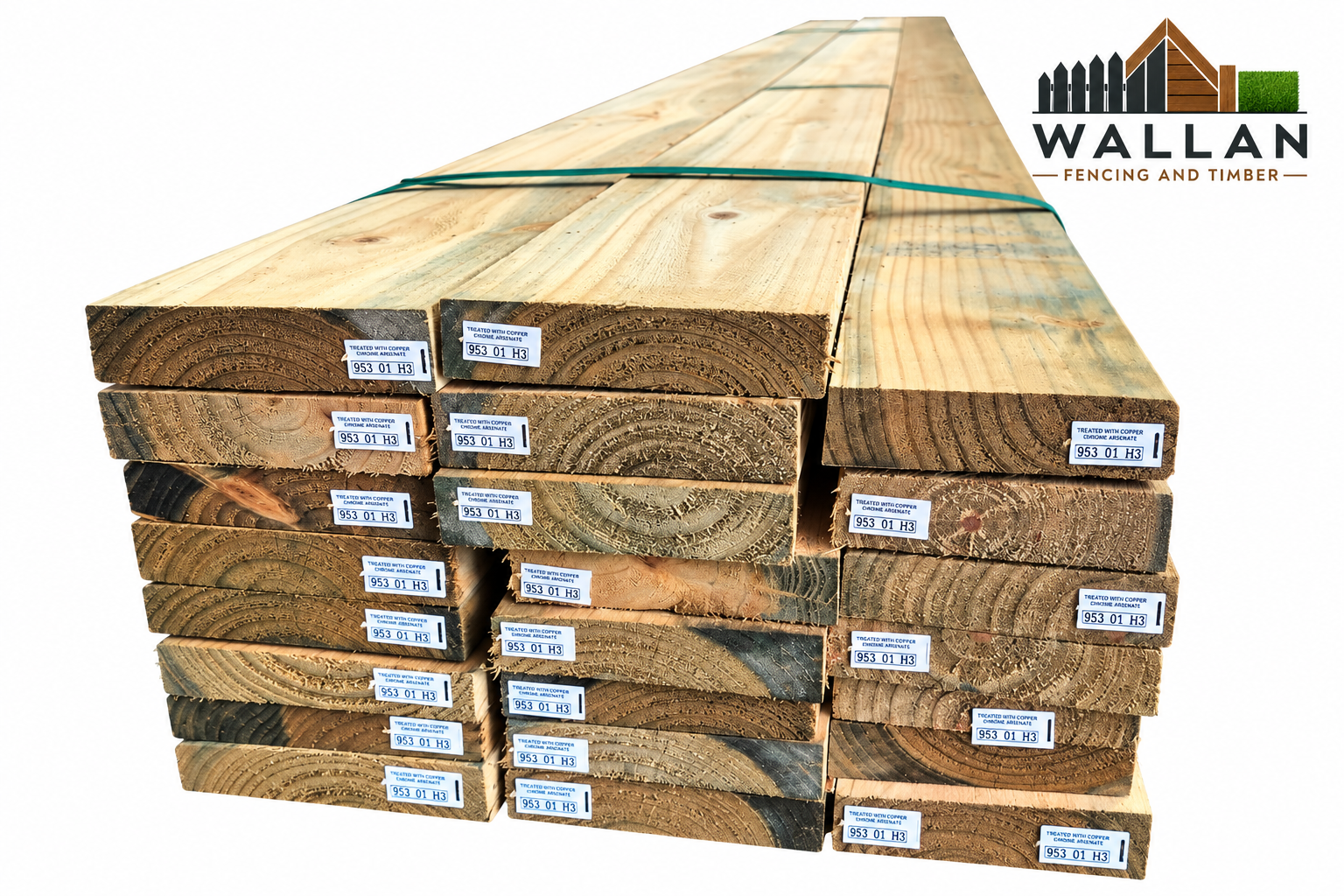 Treated Pine Fence Plinth 150×38mm