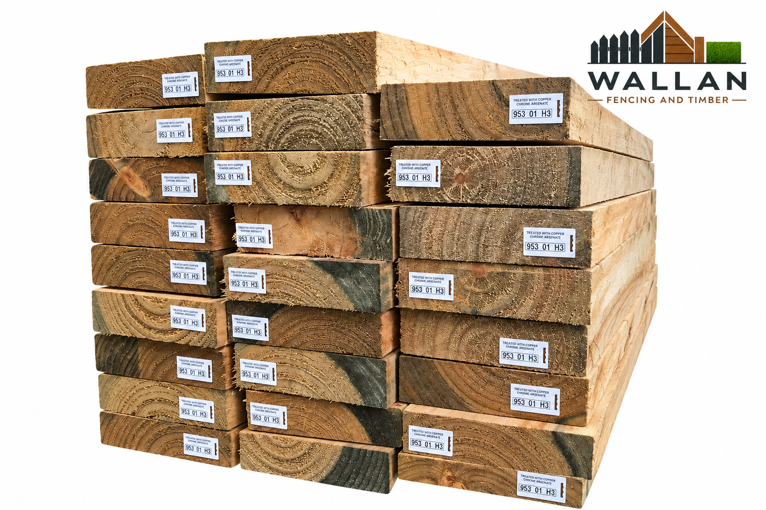 Treated Pine Fence Plinth 150×38mm view 2
